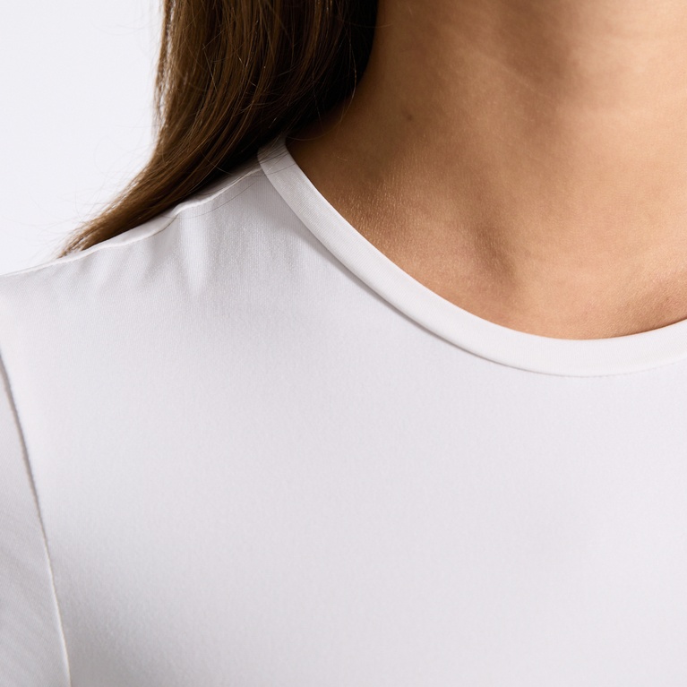 Cap sleeve body "Lyla" Off white
